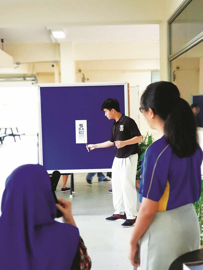 Functional screening at Yishun Town Secondary School