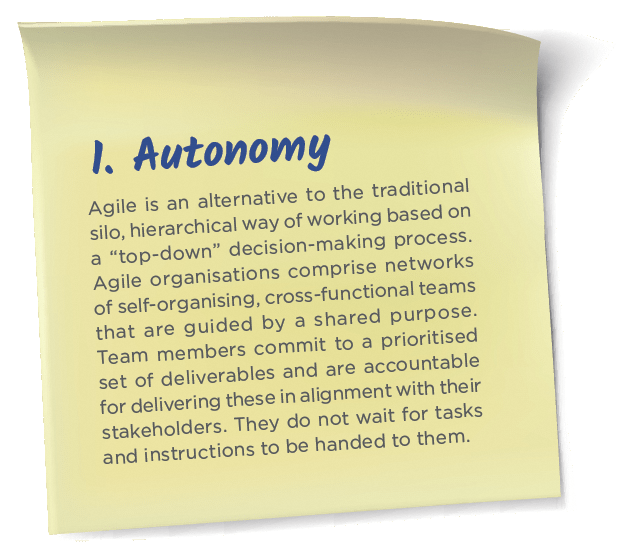 (1)Autonomy