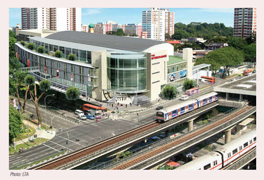 FIGURE 1. IMPRESSION OF ANG MO KIO HUB